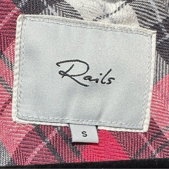 Rails Hunter Button up
SCARLET ASH
WHITE plaid - small - Picture 4 of 6